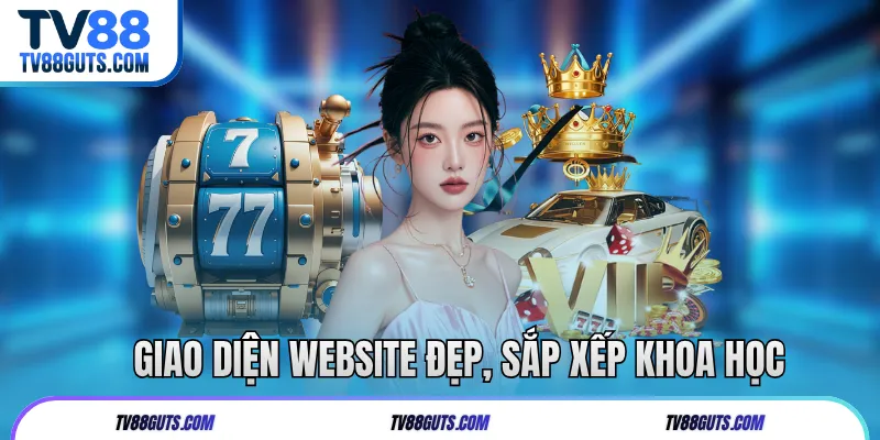 Trang Chủ 12 Giao diện website đẹp, sắp xếp khoa học