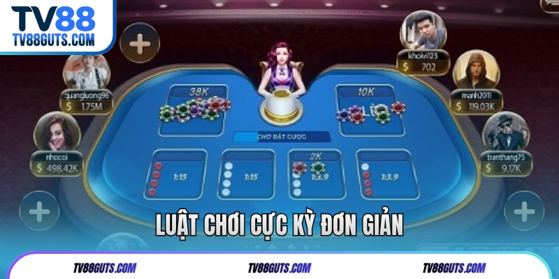 Luật chơi cực kỳ đơn giản