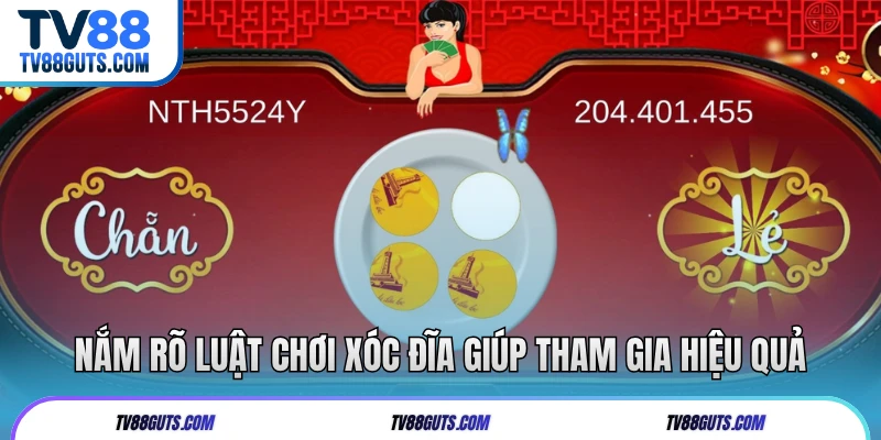 Nắm rõ luật chơi xóc đĩa giúp tham gia hiệu quả