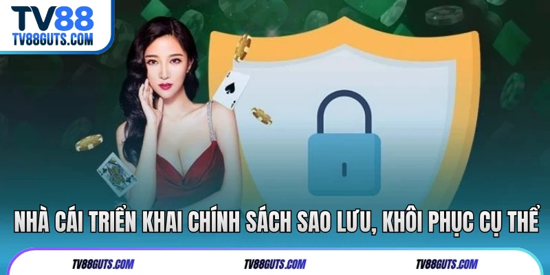 Quyền Riêng Tư TV88 | Đảm Bảo Quyền Lợi Hội Viên Tham Gia 8 Nhà cái triển khai chính sách sao lưu, khôi phục cụ thể