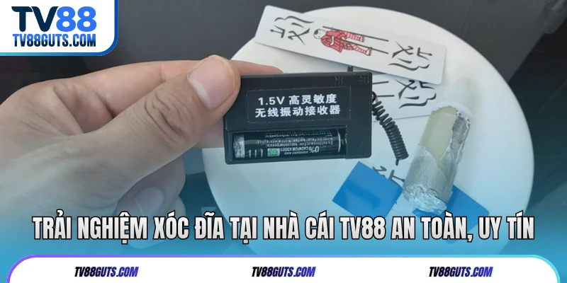 Trải nghiệm xóc đĩa tại nhà cái TV88 an toàn, uy tín